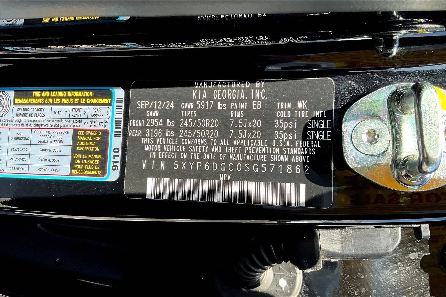 Used 2025 Kia Telluride S AWD/4WD image 11