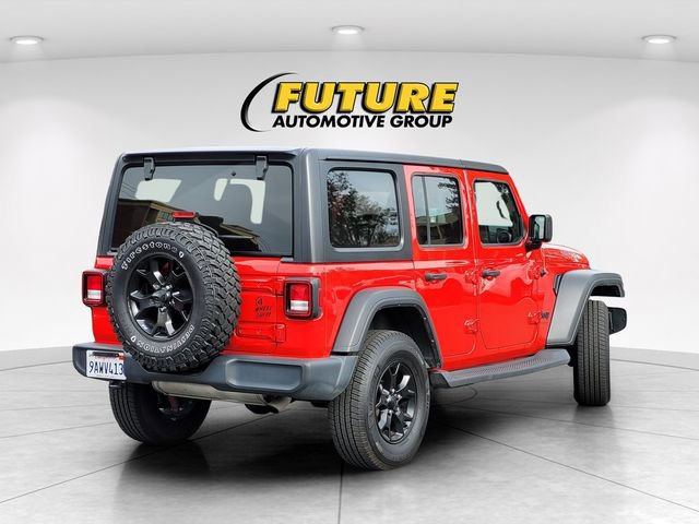 Used 2022 Jeep Wrangler Unlimited Willys image 7