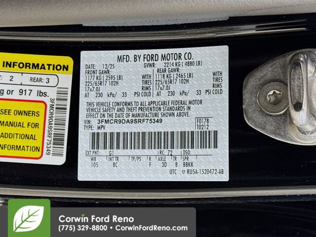 New 2025 Ford Bronco Sport Badlands w/ Badlands Tech Package image 34