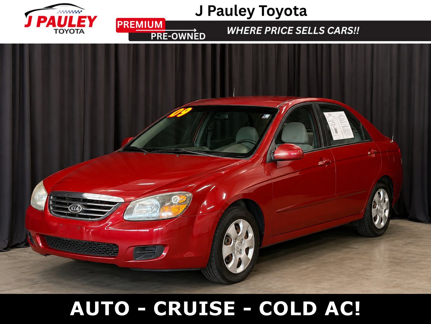 Used 2009 Kia Spectra EX FWD video 1