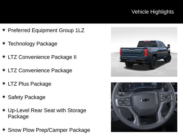 New 2026 Chevrolet Silverado 2500 LTZ w/ LTZ Plus Package AWD/4WD image 3