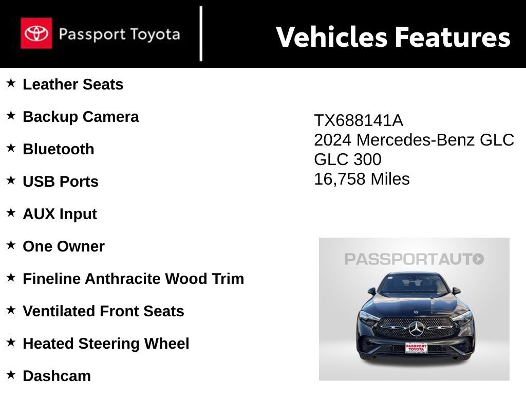 Used 2024 Mercedes-Benz GLC 300 4MATIC image 9