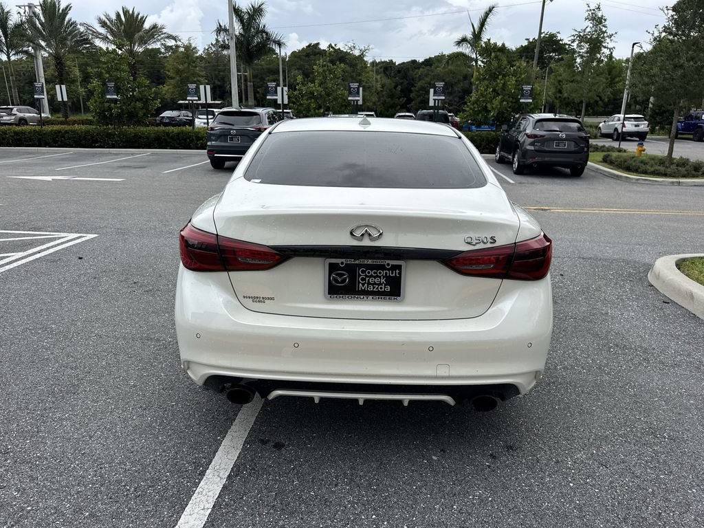 Used 2023 INFINITI Q50 Red Sport 400 RWD image 2