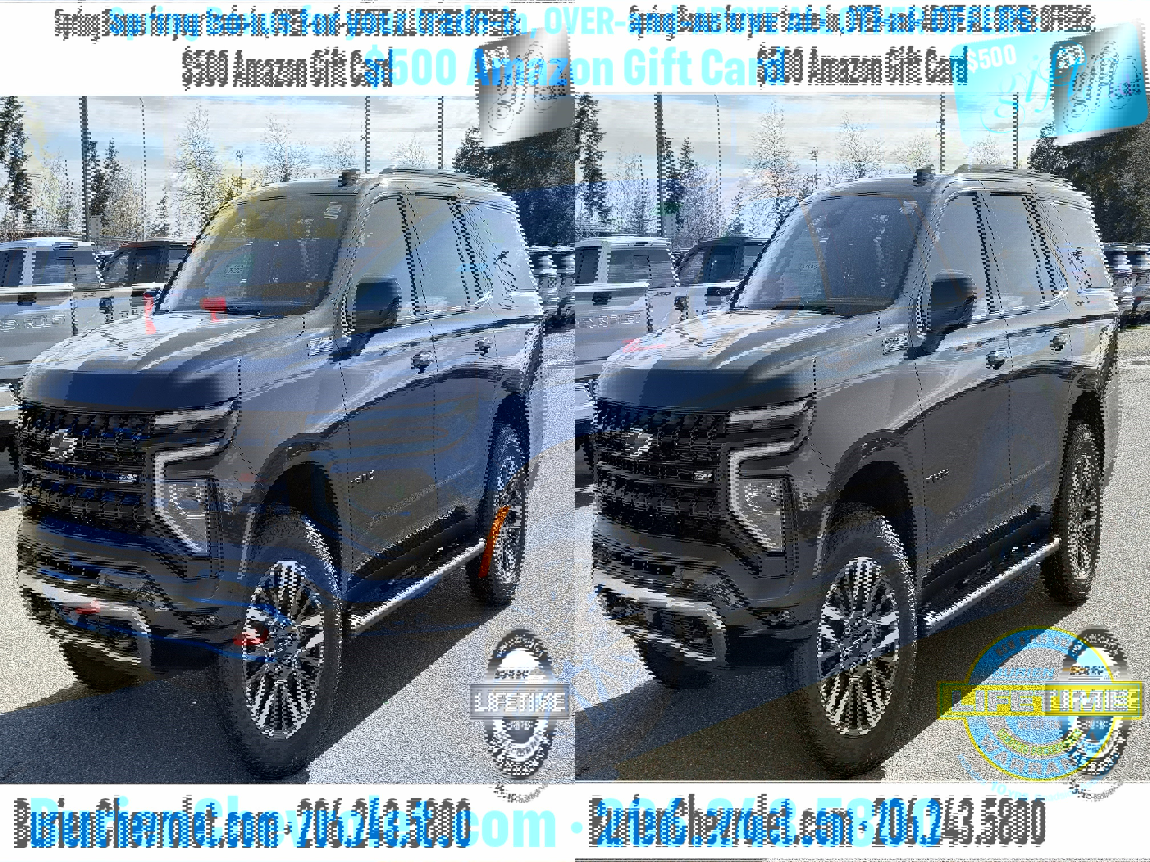 New 2026 Chevrolet Tahoe Z71 image 1