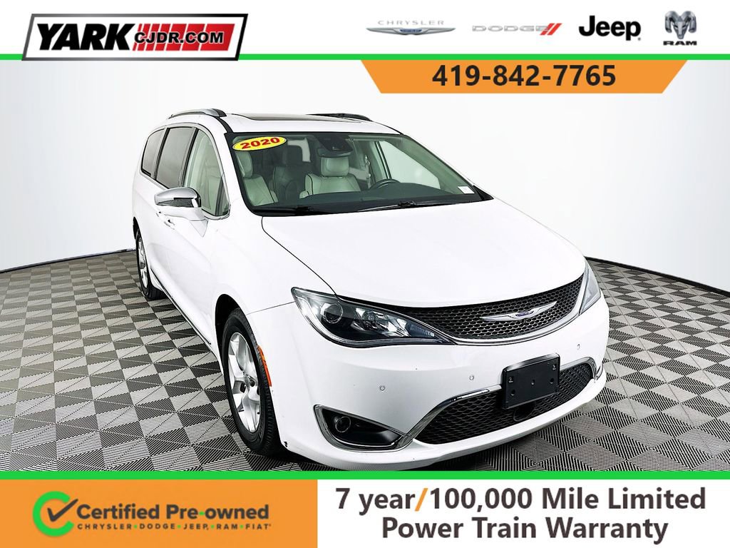 Certified 2020 Chrysler Pacifica Limited w/ Advanced Safetytec Group