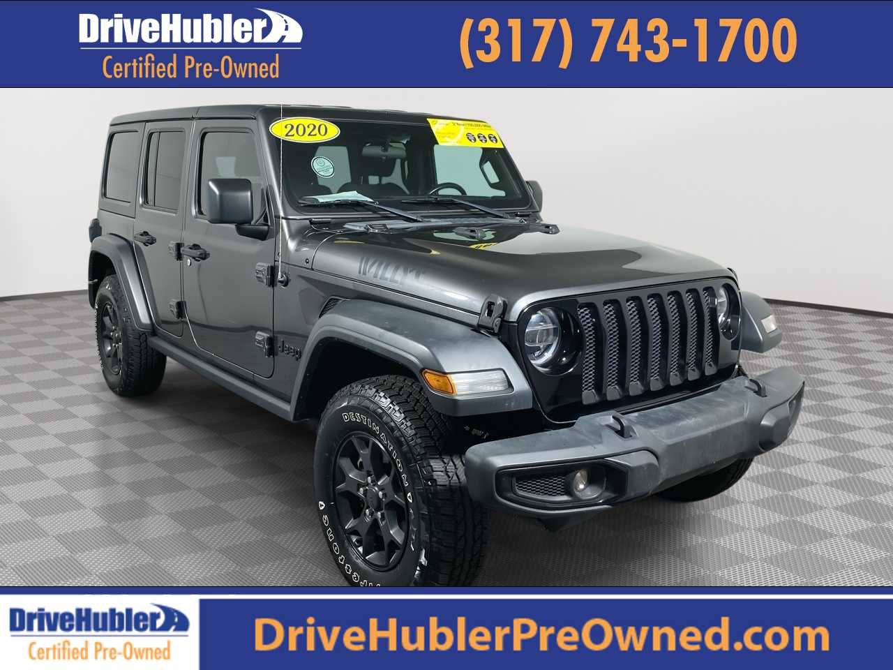 Used 2020 Jeep Wrangler Unlimited Sport image 1