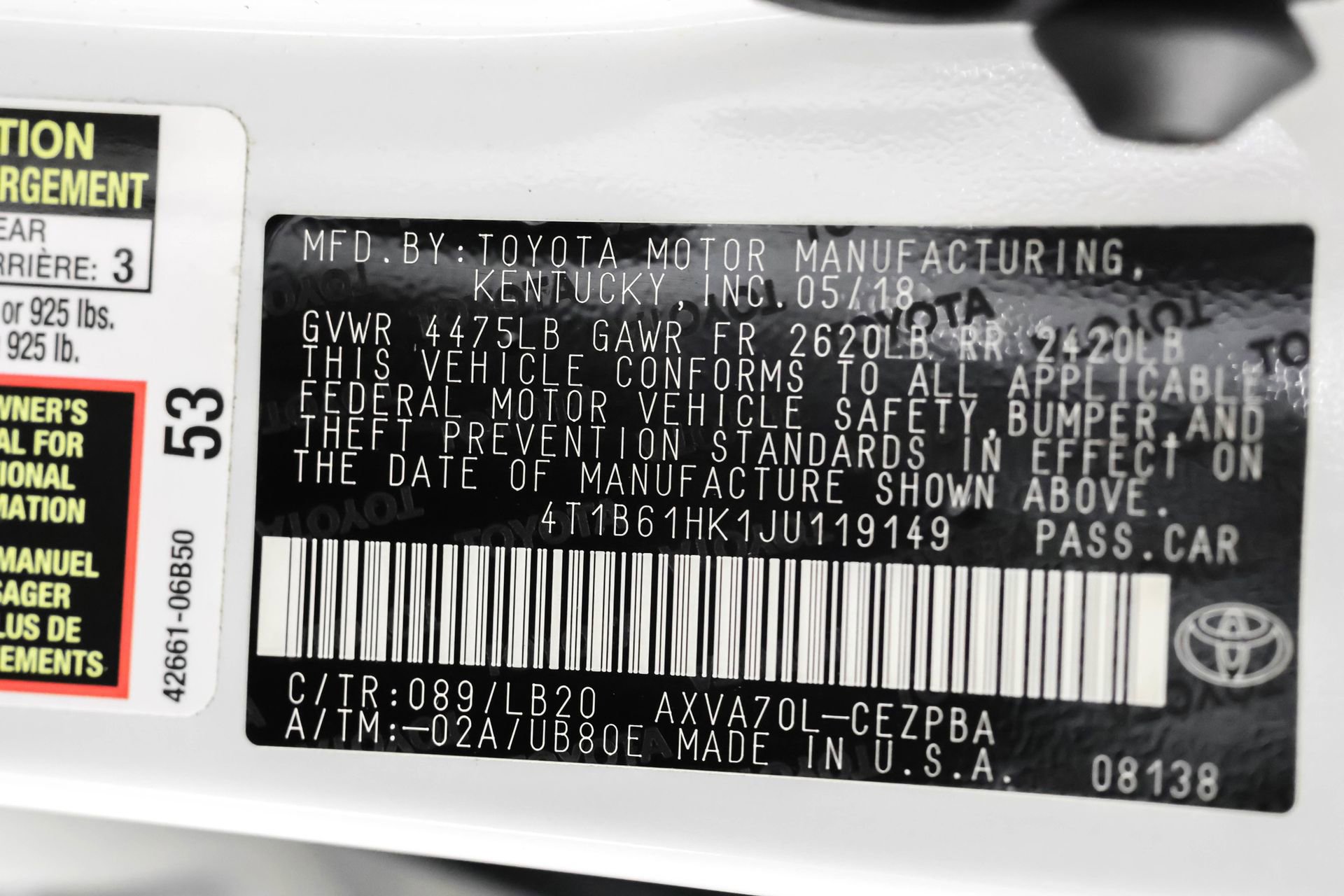 Used 2018 Toyota Camry XSE image 48