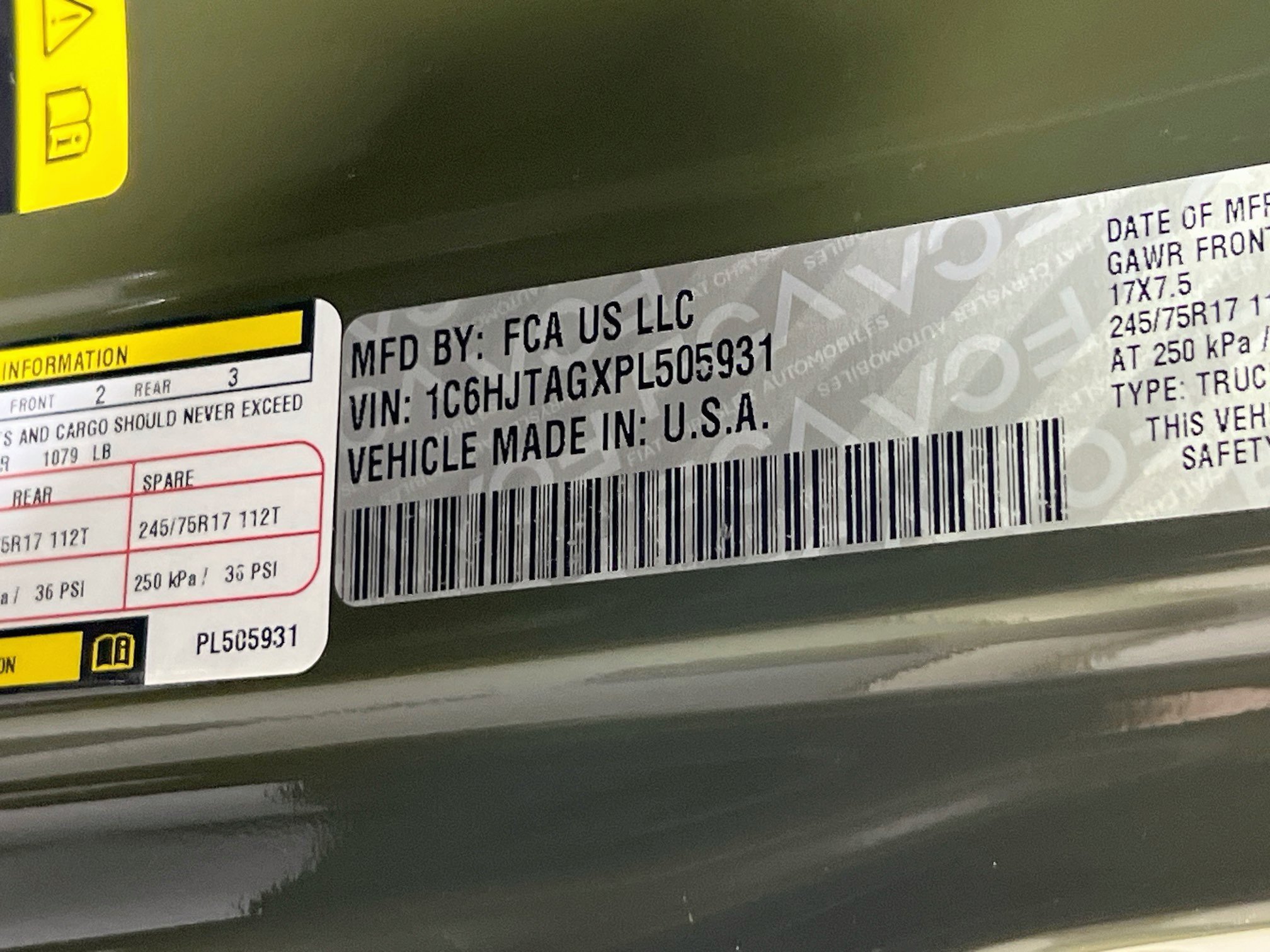 Used 2023 Jeep Gladiator Sport AWD/4WD image 28