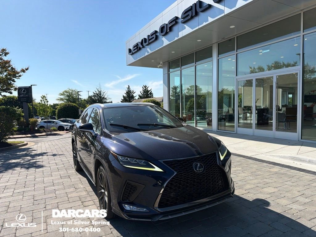 Used 2021 Lexus RX 450h F Sport w/ Cold Weather Package (CT) AWD/4WD video 1