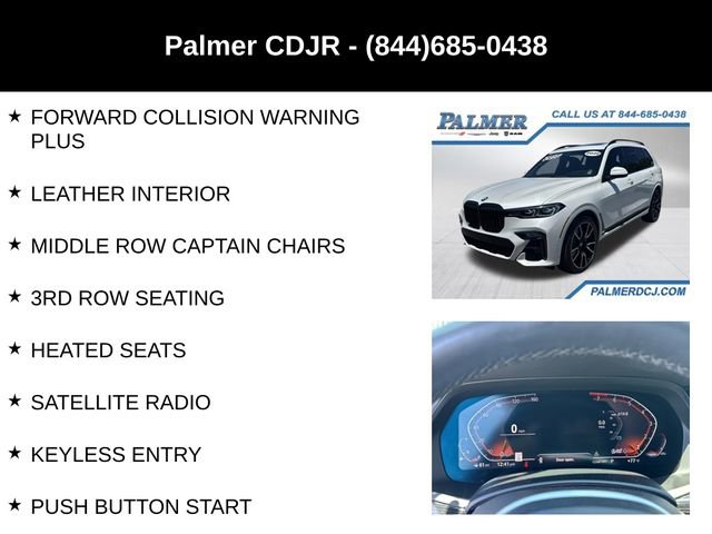 Used 2020 BMW X7 xDrive40i w/ M Sport Package AWD/4WD image 12