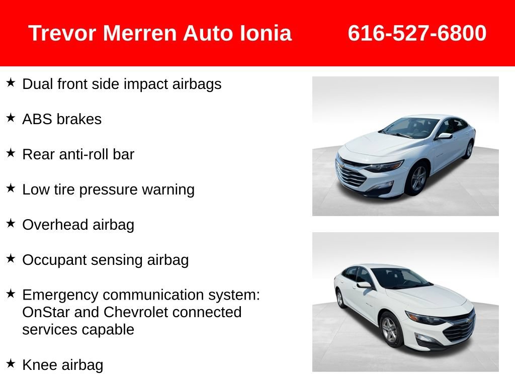 Used 2022 Chevrolet Malibu LS w/ Driver Confidence Package II FWD image 38
