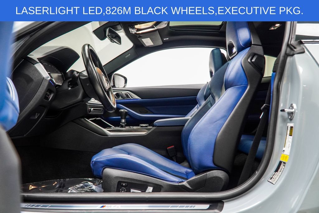 Used 2022 BMW M4 Coupe w/ Executive Package RWD image 52