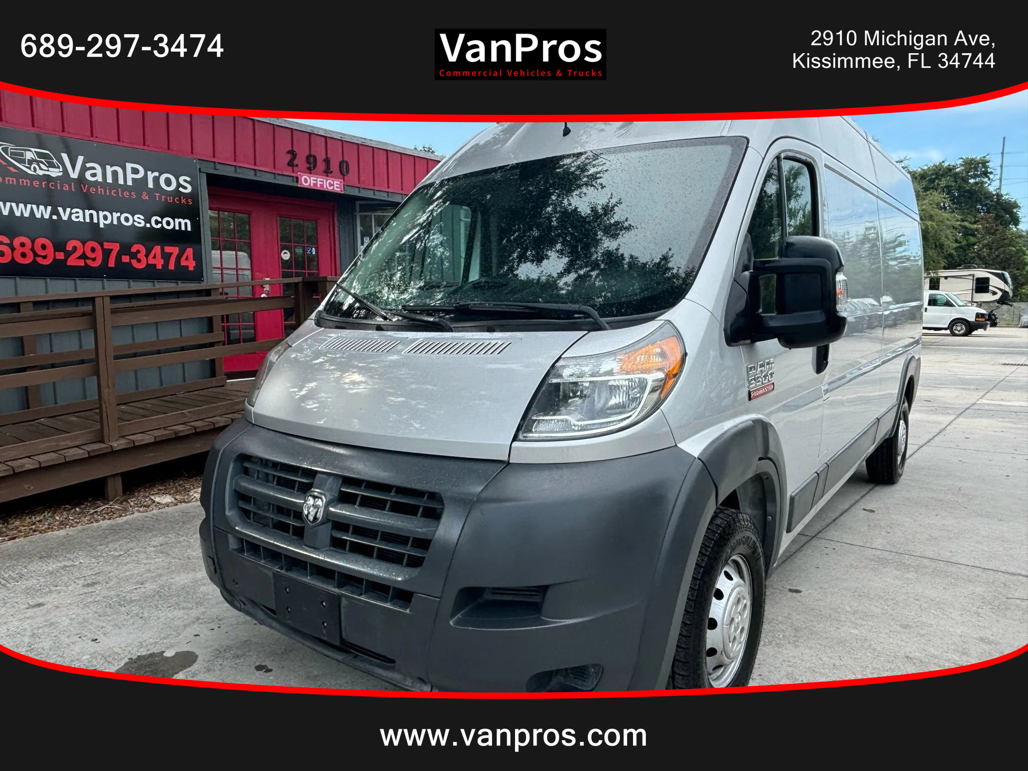 Used 2015 RAM ProMaster 3500 w/ Mopar Trailer Tow Group