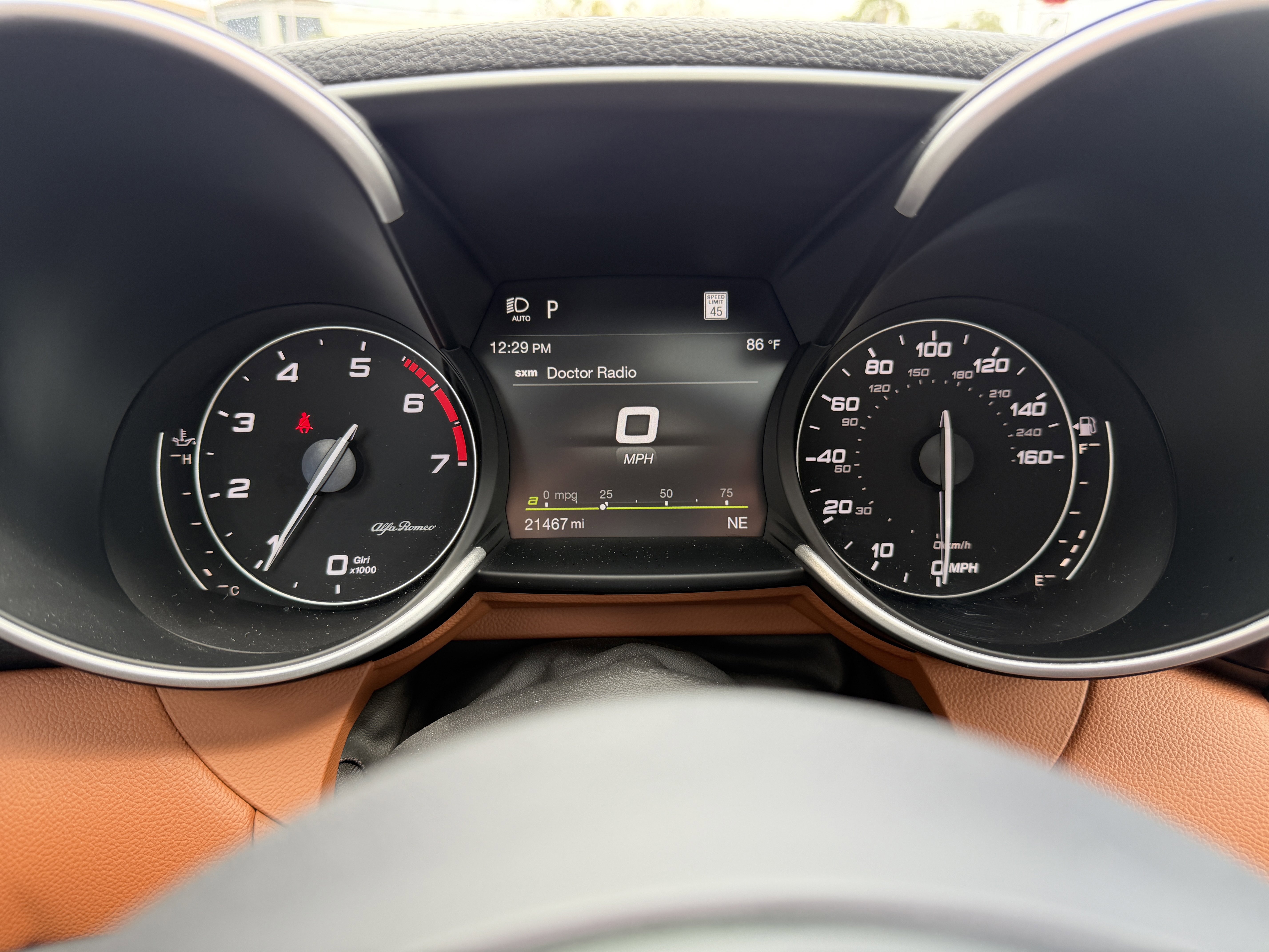 Used 2021 Alfa Romeo Giulia Ti w/ Active Assist 2 Package TI image 34