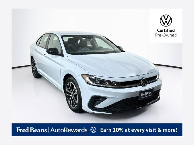 Certified 2025 Volkswagen Jetta Sport