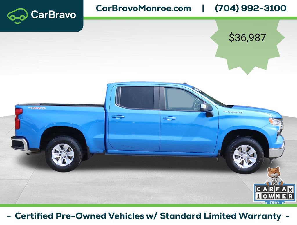 Certified 2025 Chevrolet Silverado 1500 LT AWD/4WD image 7
