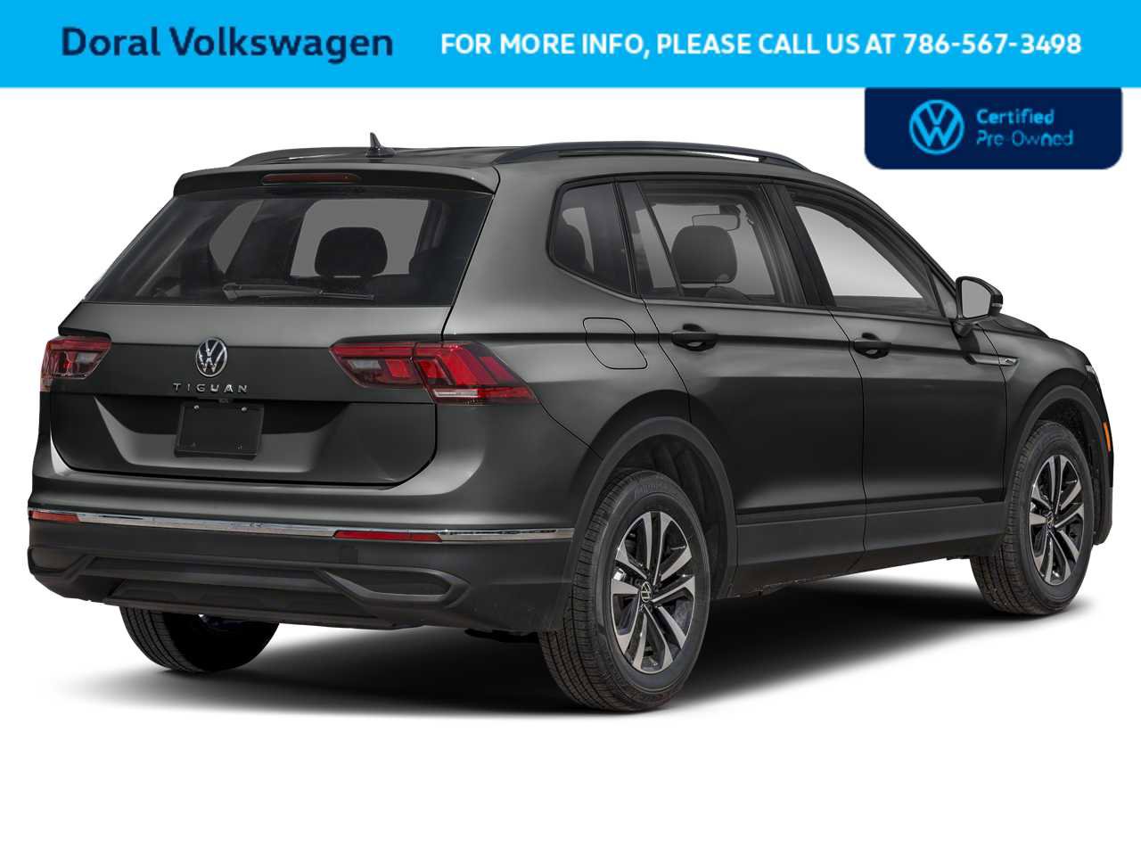 Used 2022 Volkswagen Tiguan S w/ IQ.Drive Package FWD image 2