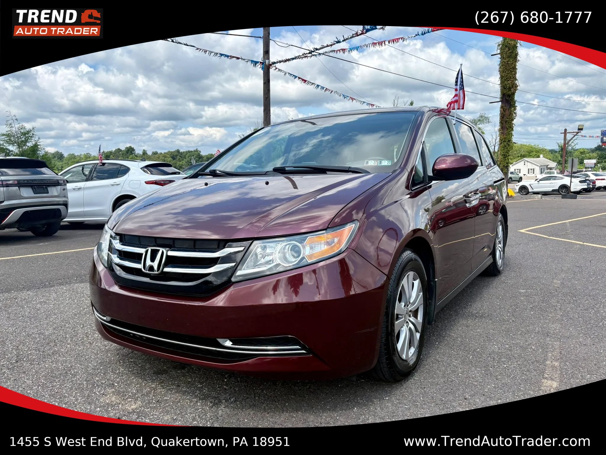 Used 2017 Honda Odyssey EX-L image 1