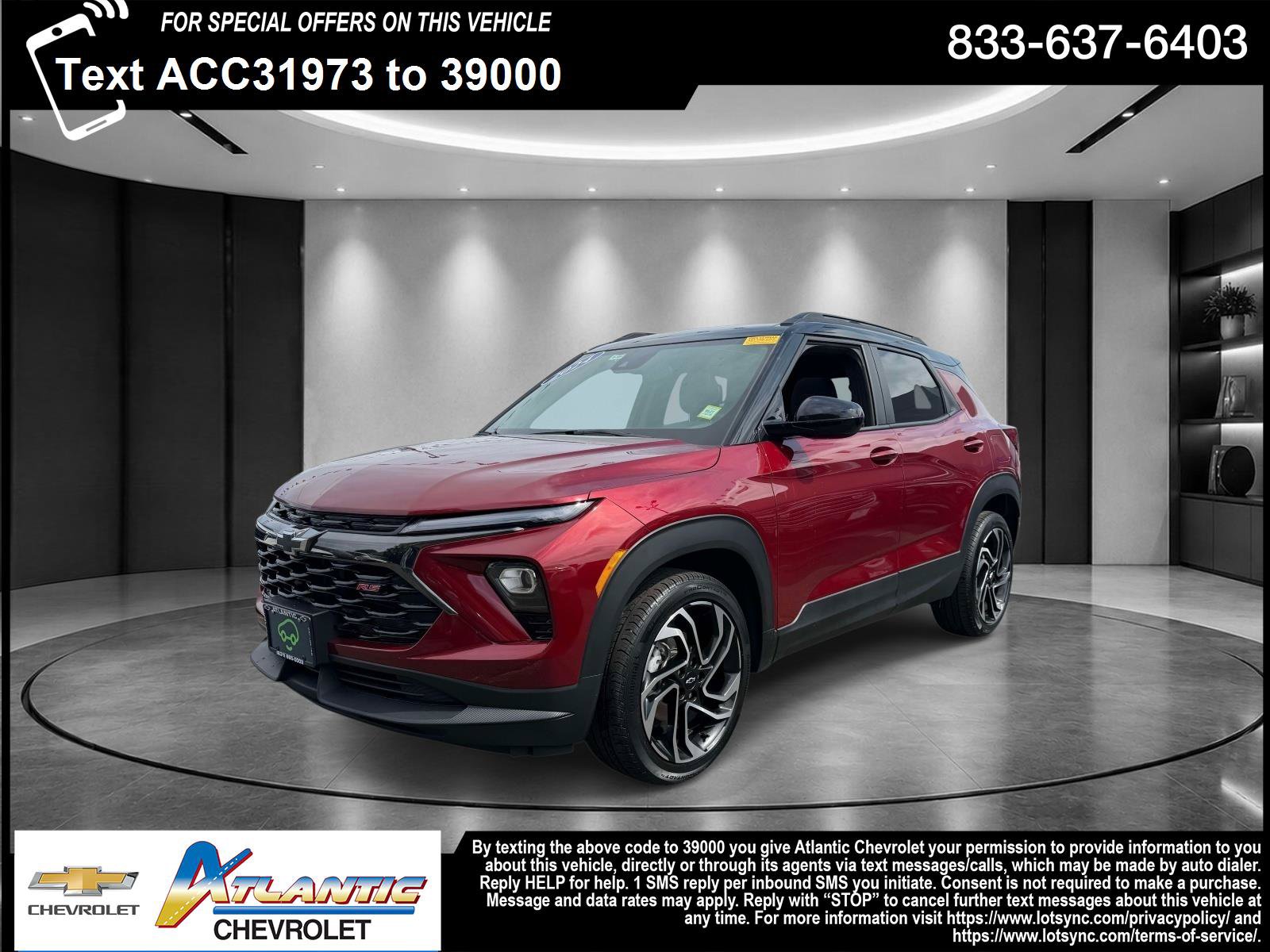 Certified 2024 Chevrolet TrailBlazer RS w/ Convenience Package AWD/4WD image 1