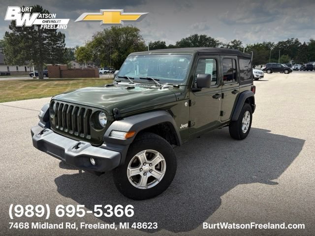 Used 2021 Jeep Wrangler Unlimited Sport AWD/4WD 360° Tour