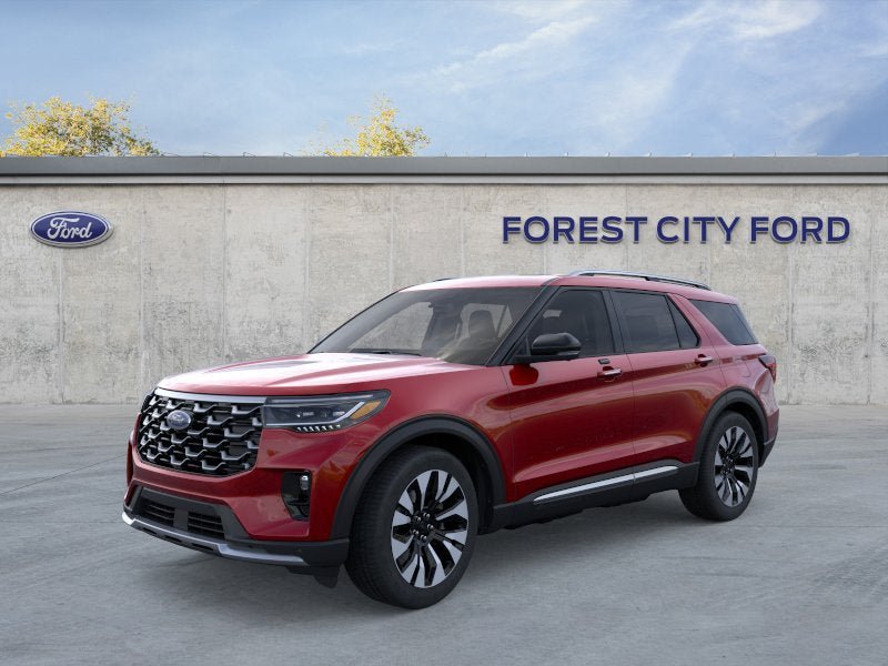 New 2026 Ford Explorer Platinum w/ LUX Leather Package AWD/4WD image 2