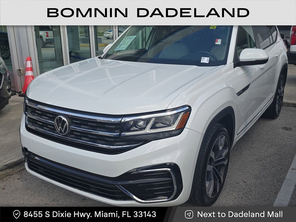 Used 2021 Volkswagen Atlas SEL R-Line image 2