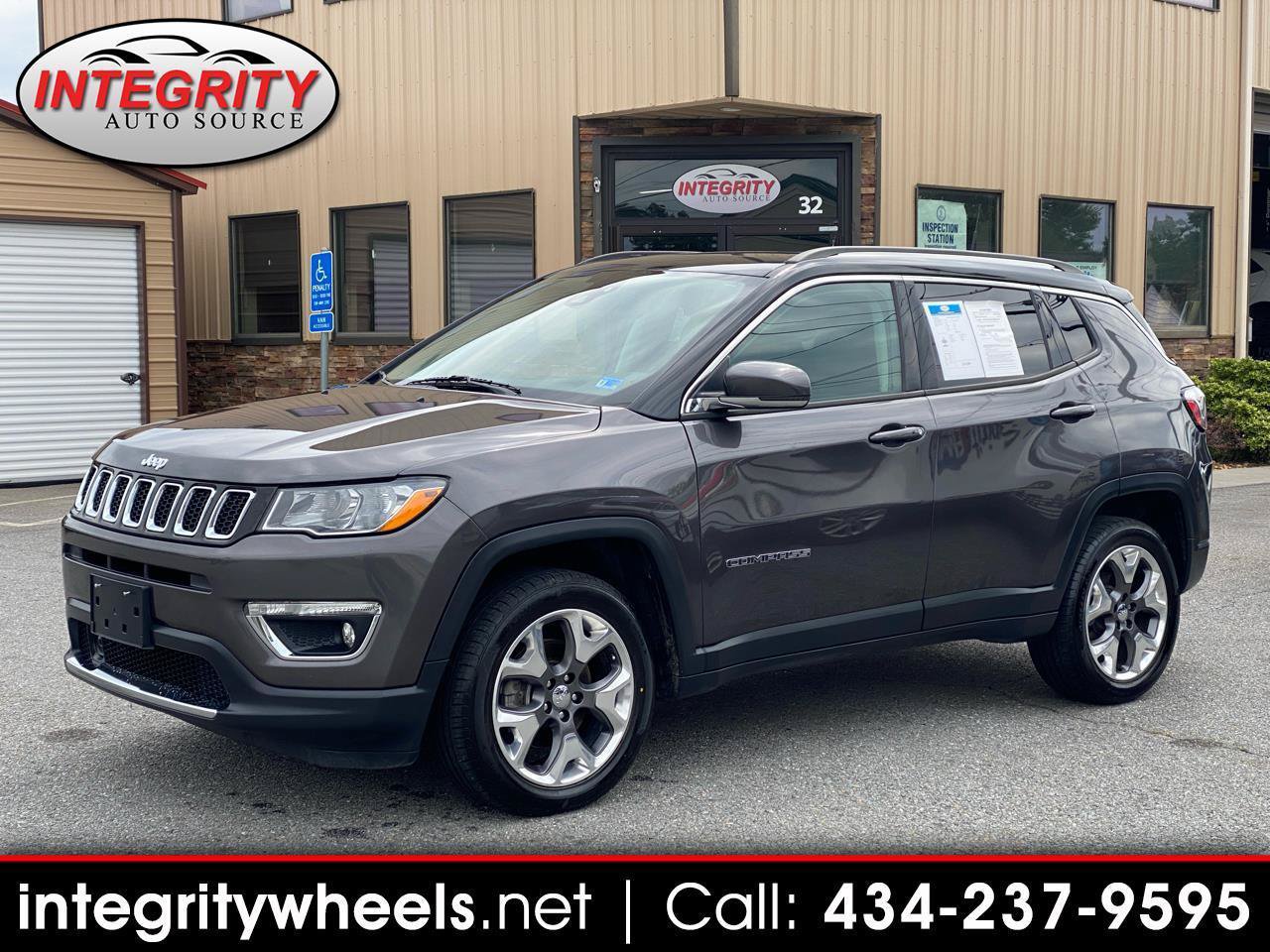 Used 2021 Jeep Compass Limited w/ Sun and Sound Group AWD/4WD image 1