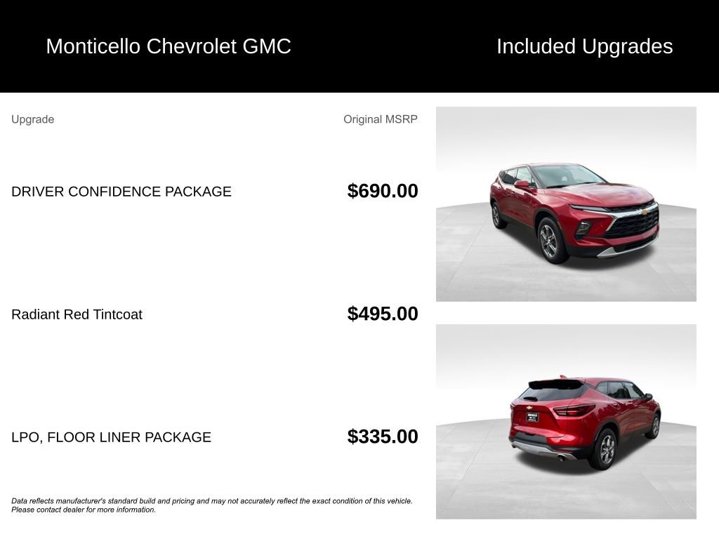 Used 2023 Chevrolet Blazer LT w/ Driver Confidence Package FWD image 5