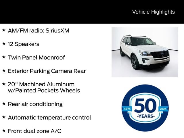 Certified 2019 Ford Explorer Sport AWD/4WD image 11