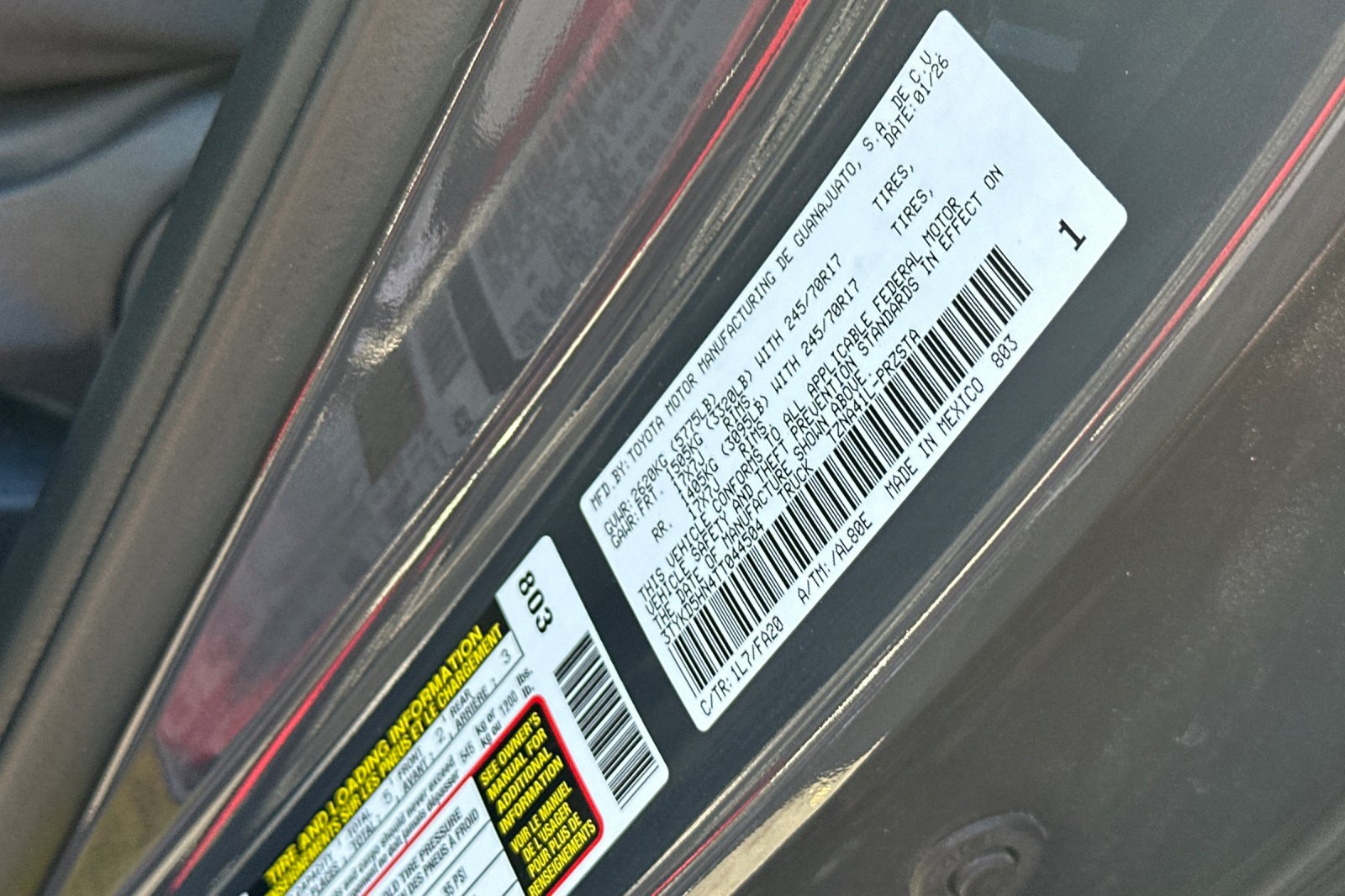 Used 2026 Toyota Tacoma SR RWD image 25