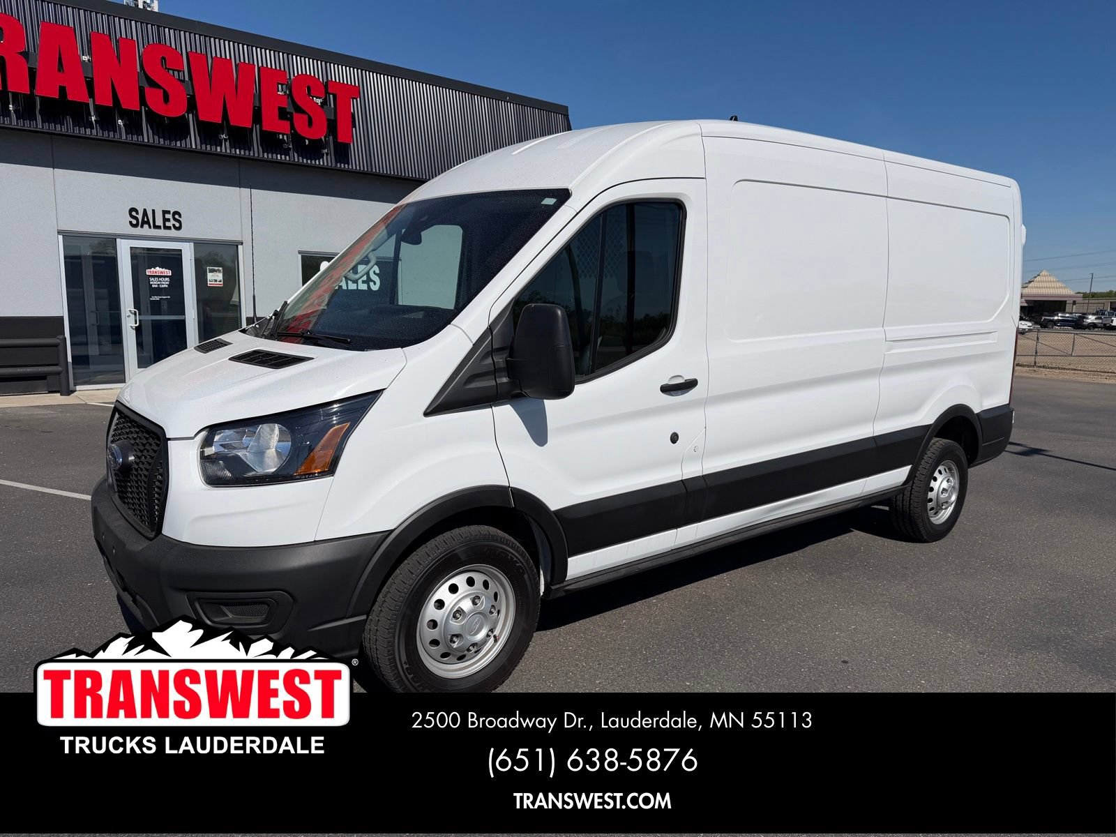 Used 2023 Ford Transit 250 Medium Roof AWD w/ Load Area Protection Package image 1