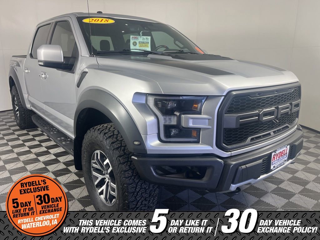 Used 2018 Ford F150 Raptor w/ Equipment Group 802A Luxury image 1