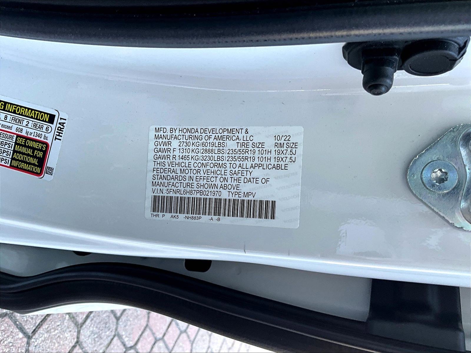 Used 2023 Honda Odyssey Touring image 18