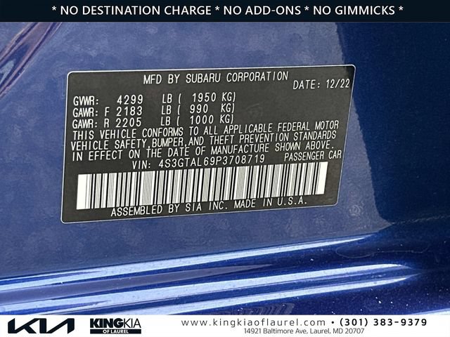 Used 2023 Subaru Impreza 2.0i Sport AWD/4WD image 31