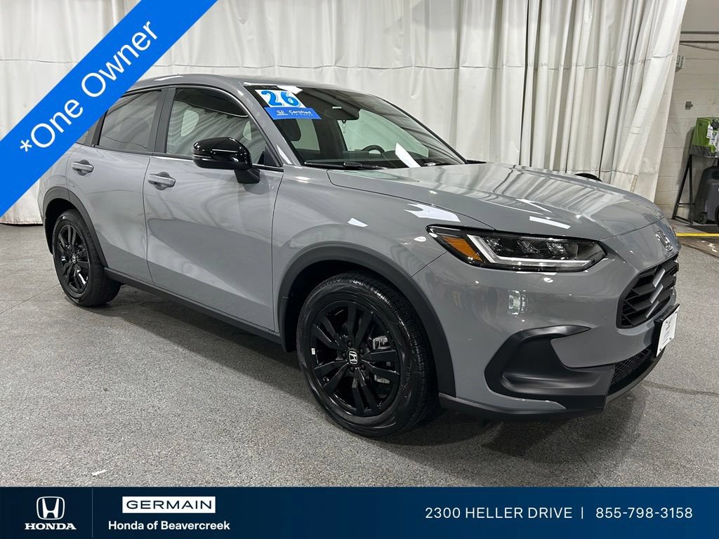 Certified 2026 Honda HR-V Sport