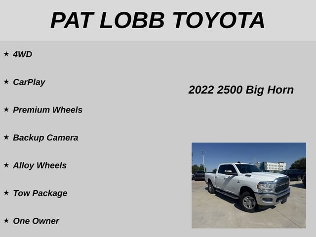 Used 2022 RAM 2500 Big Horn AWD/4WD image 12