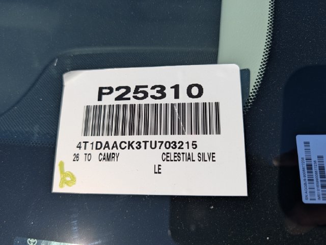 Used 2026 Toyota Camry LE FWD image 33