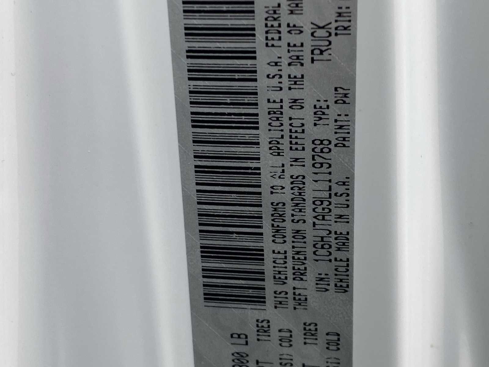 Certified 2020 Jeep Gladiator Sport w/ Quick Order Package 24S image 36