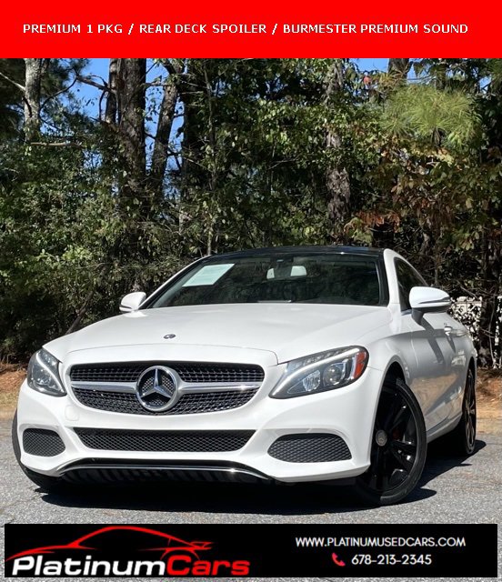 Used 2017 Mercedes-Benz C 300 4MATIC Coupe w/ Premium 1 Package