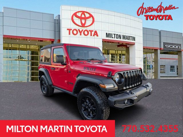 Used 2022 Jeep Wrangler Willys image 1