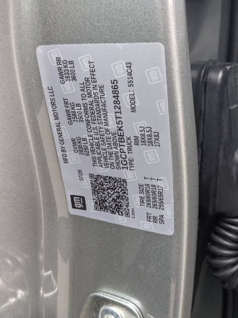 New 2026 Chevrolet Colorado W/T w/ WT Custom Package AWD/4WD image 38