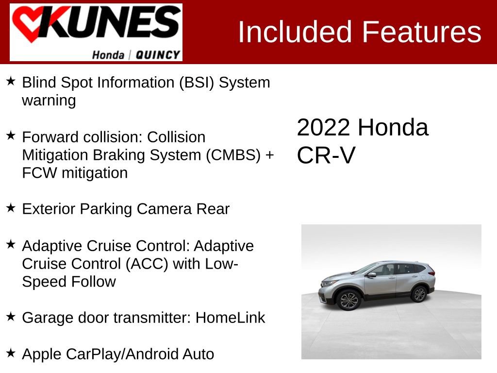 Used 2022 Honda CR-V EX-L image 3