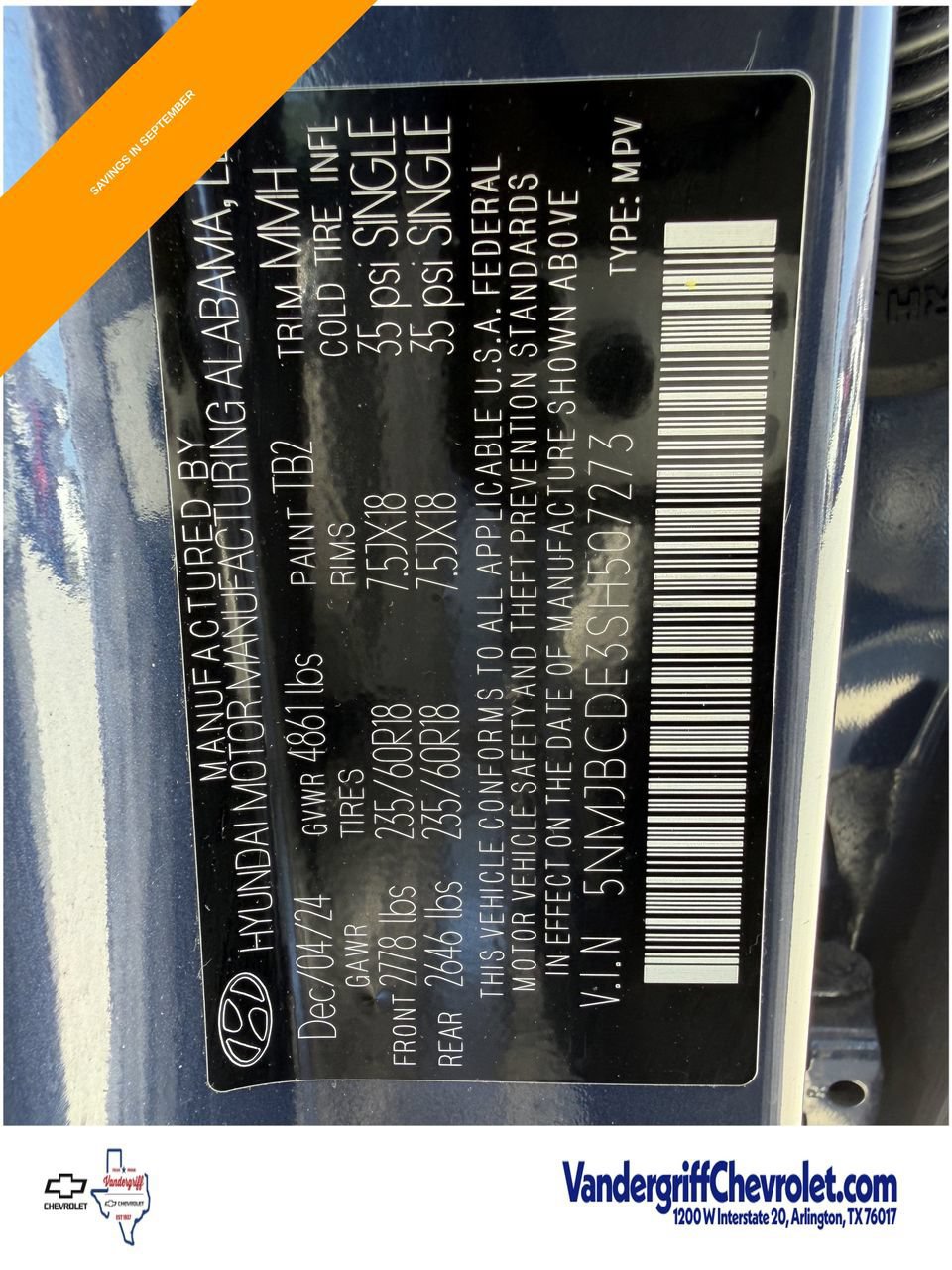 Used 2025 Hyundai Tucson SEL AWD/4WD image 27