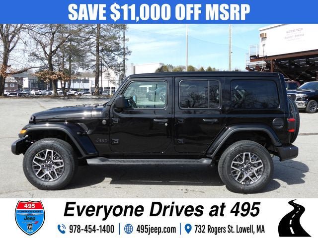 New 2025 Jeep Wrangler Unlimited Sahara w/ Technology Group AWD/4WD image 2