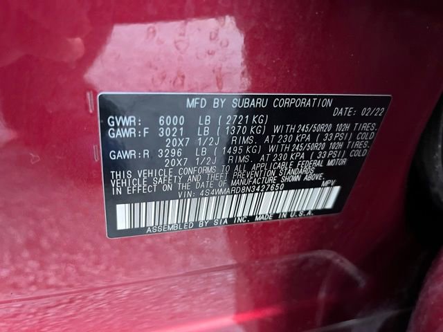 Used 2022 Subaru Ascent Touring image 31