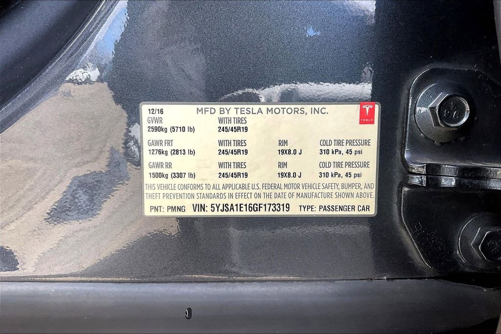 Used 2016 Tesla Model S 60 image 19