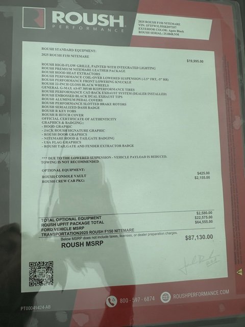 New 2025 Ford F150 XLT w/ Equipment Group 302A MID image 2