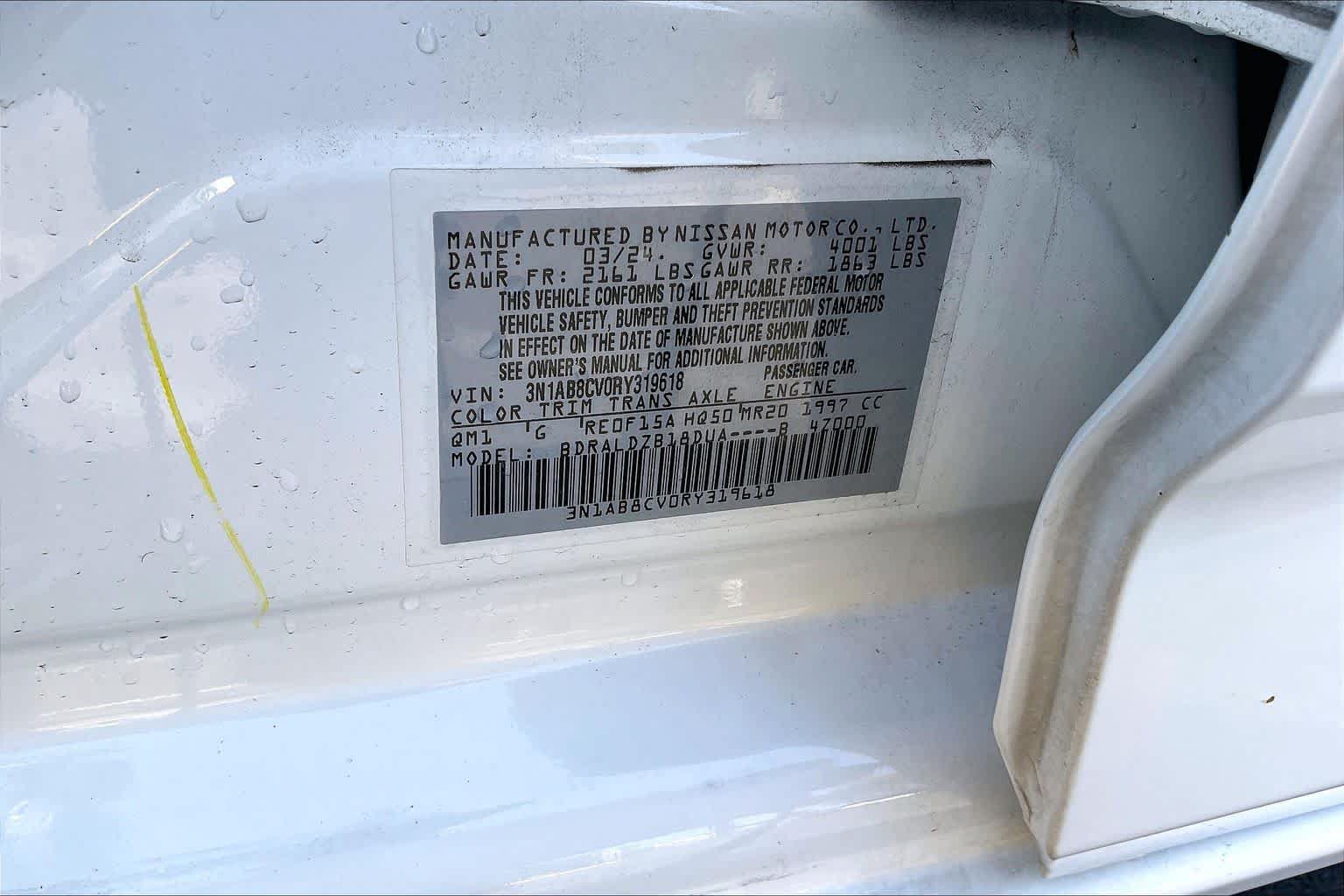 Used 2024 Nissan Sentra SV FWD image 34