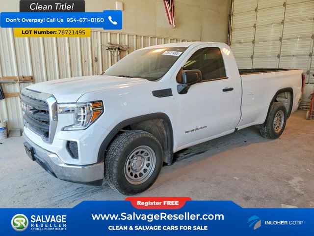 Used 2020 GMC Sierra 1500 2WD Regular Cab w/ Sierra Value Package image 1