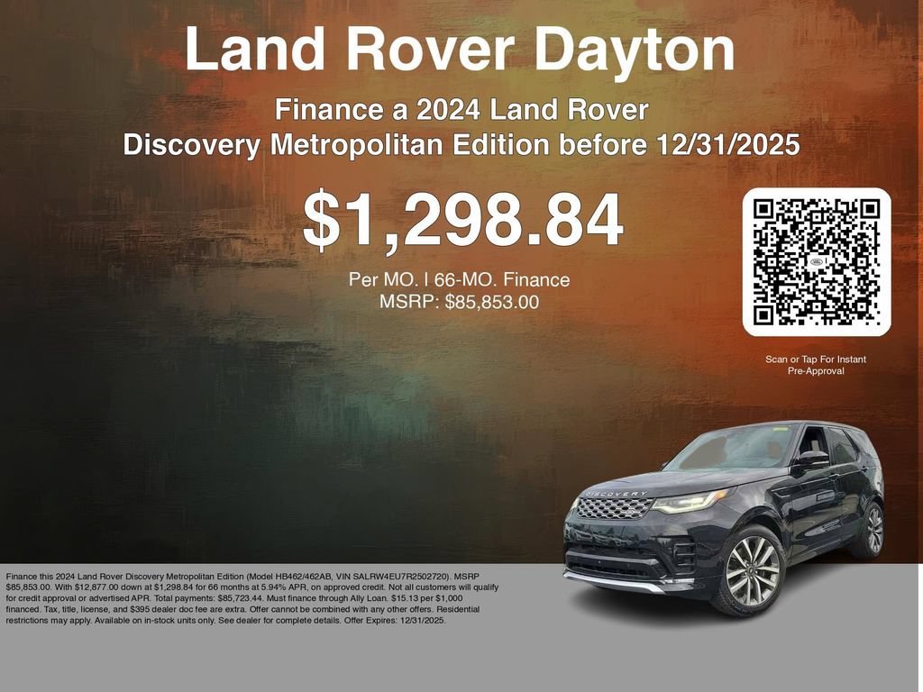 New 2024 Land Rover Discovery Metropolitan Edition AWD/4WD image 6